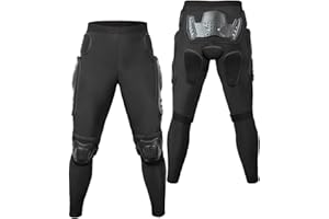 YEBCKZL Motorcycle Riding Pant - Adult Youth Motocross Protectvie Gear, Dirt Bike Gear Pant with Armor for ATV Cyling Skateboard