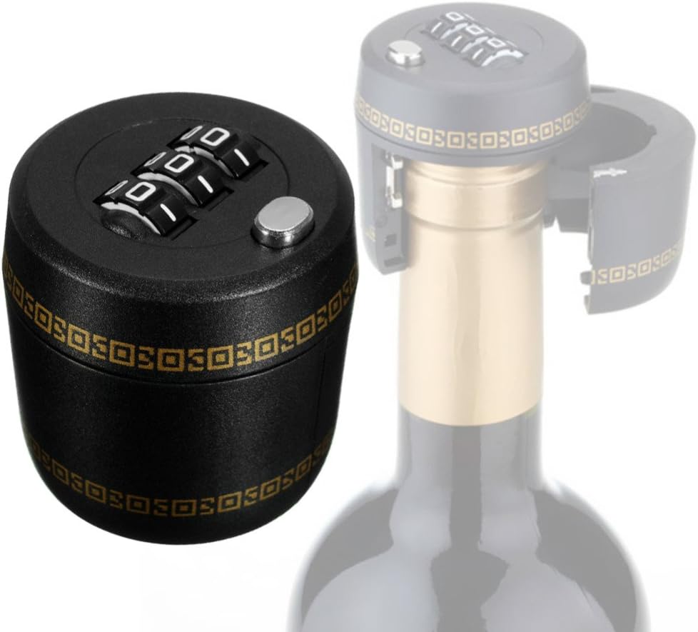Wine Bottle Combination Lock - Stop People Stealing Your Vino! - Image 5