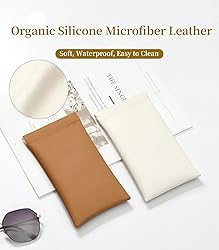 MEIBOOCH Squeeze Top Sunglass Case, New