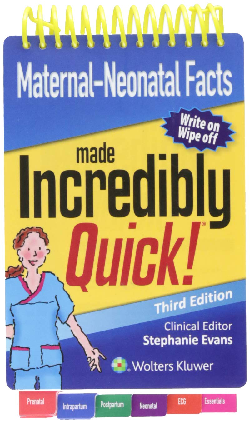 Buy Maternal Neonatal Facts Made Incredibly Quick Incredibly Easy Series R Book Online At Low Prices In India Maternal Neonatal Facts Made Incredibly Quick Incredibly Easy Series R Reviews Ratings Amazon In