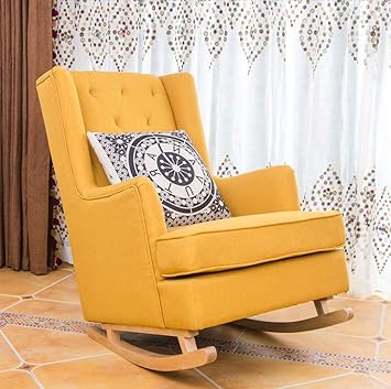 Schaukelstuhl Modern Wohnzimmer - cinderellaswelt