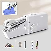 Handheld Sewing Machine, Mini Sewing Machine, Electric Portable for Beginners, DIY, Home and Travel