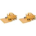 MICROJIG GRR-RIPPER GR-200 Advanced Adjustable Table Saw Pushblock, 2-Pack, Yellow