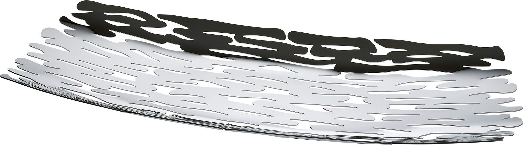 Alessi 18/10 Stainless Steel Mirror Polished Bark Centrepiece, Silver