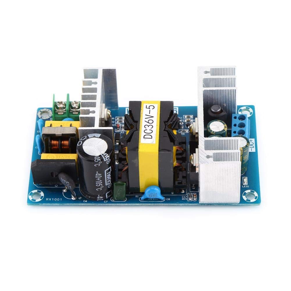 Hilitand 36v 5a psu, 36V 5A 180W 50/60HZ AC-DC Stable Switching Power Module Board AC 100V-240V to DC 36V Converter Module