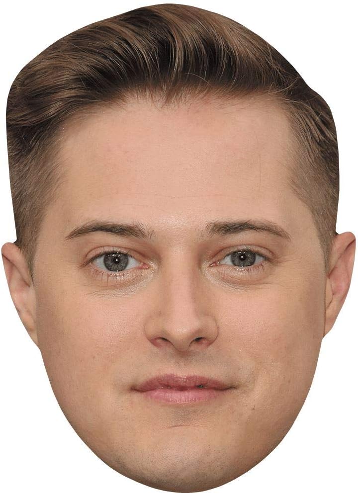 Amazon Com Lucas Grabeel Short Hair Celebrity Mask Flat Card