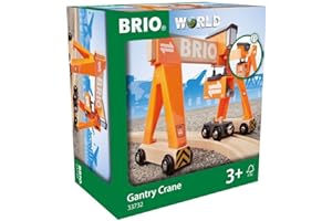 BRIO Gantry Crane, Orange
