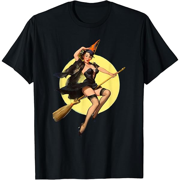 Amazon.com: WWII Pin Up Girl Funny Edgy Graphic T-Shirt