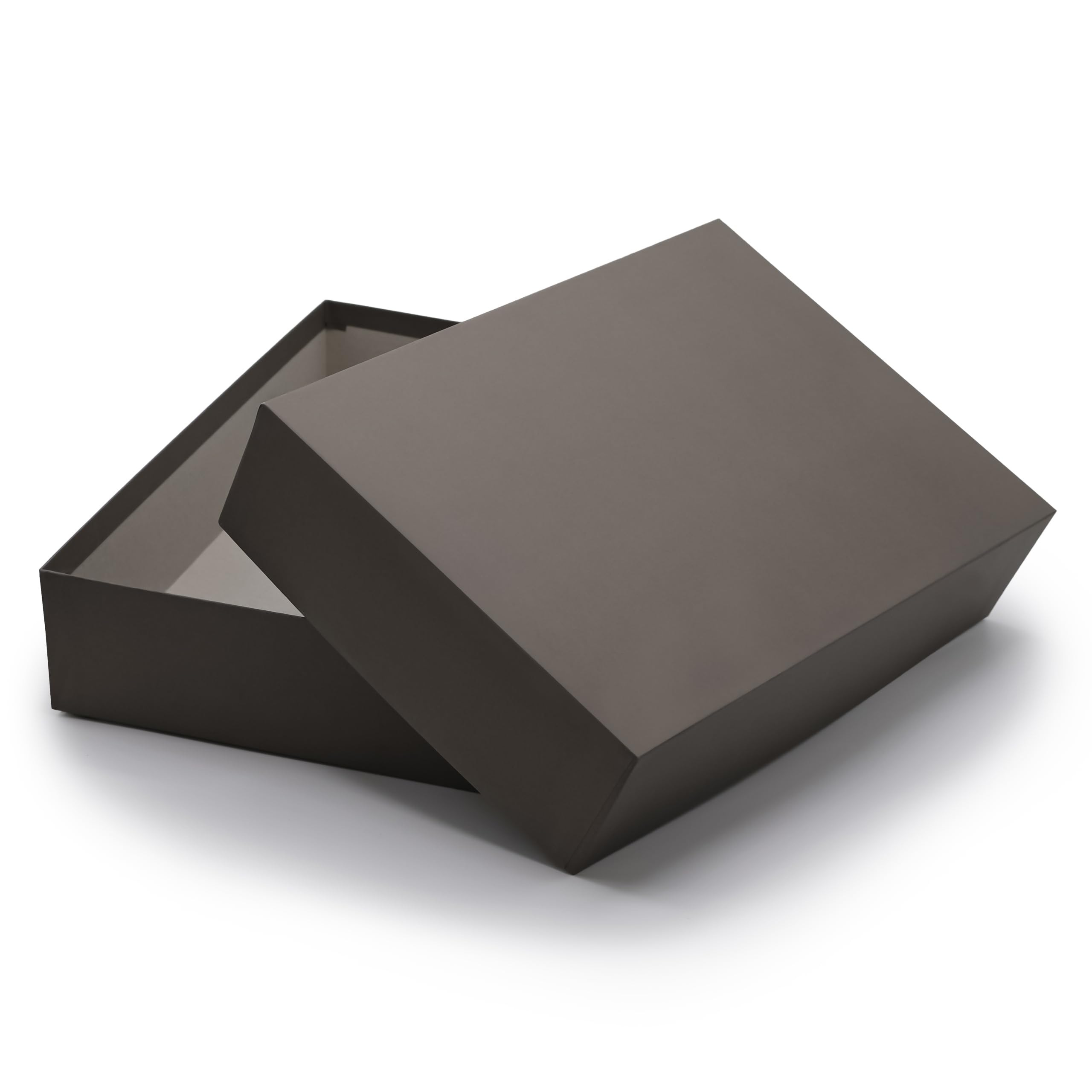 NEUSER PAPIER storage and gift boxes – 1 piece – DIN A4 – anthracite (grey) covered – 302 x 213 x 70 mm