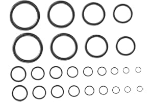 Zxpjkyu 26 Ceramic Guide Rings for Fishing Rods, for Freshwater Fishing Enthusiasts