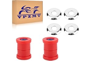 VPZMT Polyurethane Handlebar Riser Bushings Damper Kit for Harley Big Twin Dyna 1973-2018, Sportster 1973-2003