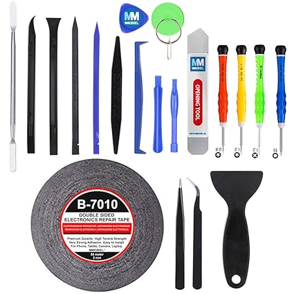 MMOBIEL 21 in 1 Professional Repair Opening Tool Kit Screwdriver set for Smartphones and Multimedia Notebooks