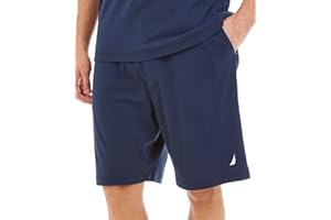 Nautica Men's Soft Knit Elastic Waistband Sleep Lounge Short