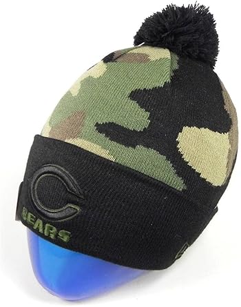 camo knit hat