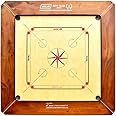 SISCAA Carrom Board Sure SLAM Indoor Board Game Approved by Carrom Federation of India & Maharashtra Carrom Association (Jumbo, 36mm)