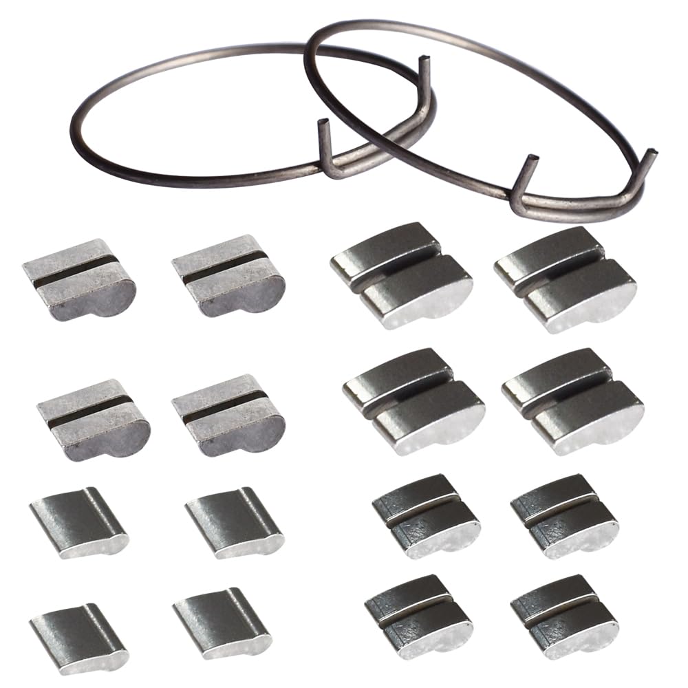 Yuauy 2 pcs Bike hub Pawl Spring Freehub Ring 26mm +16 pcs R1.45 R2.4 R2.5 Bicycle Tower Base Hub Cassette Driver Spring Claw Road Mountain Bike Replacement