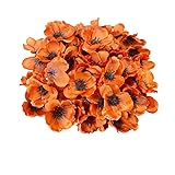 Rikyo 100 pcs Artificial Silk Poppy Anemone Flower