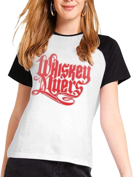 Pinnuoxieye Whiskey Myers Women Cotton TShirt Black at Amazon Women’s