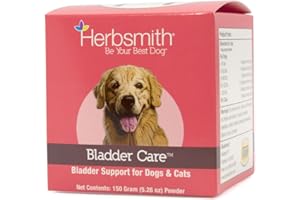 Herbsmith Bladder Care for Cats and Dogs – Maintains Urinary Health for Dogs and Cats – Dog and Cat Kidney Support – 150g Powder