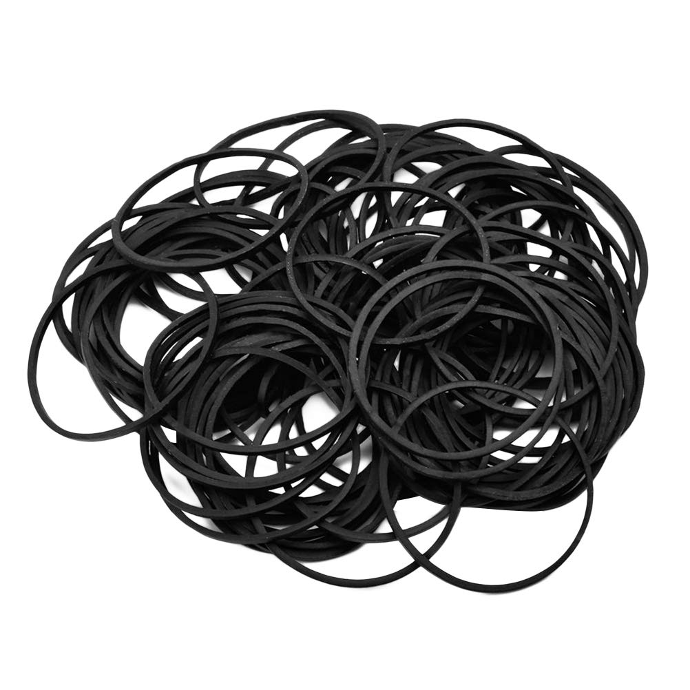 HEALLILY Elastic Rubber Bands for Accessories Flexible Bungee Bands to Secure Needle Movement Durable Tattoo Power Supply Bands 100Pcs