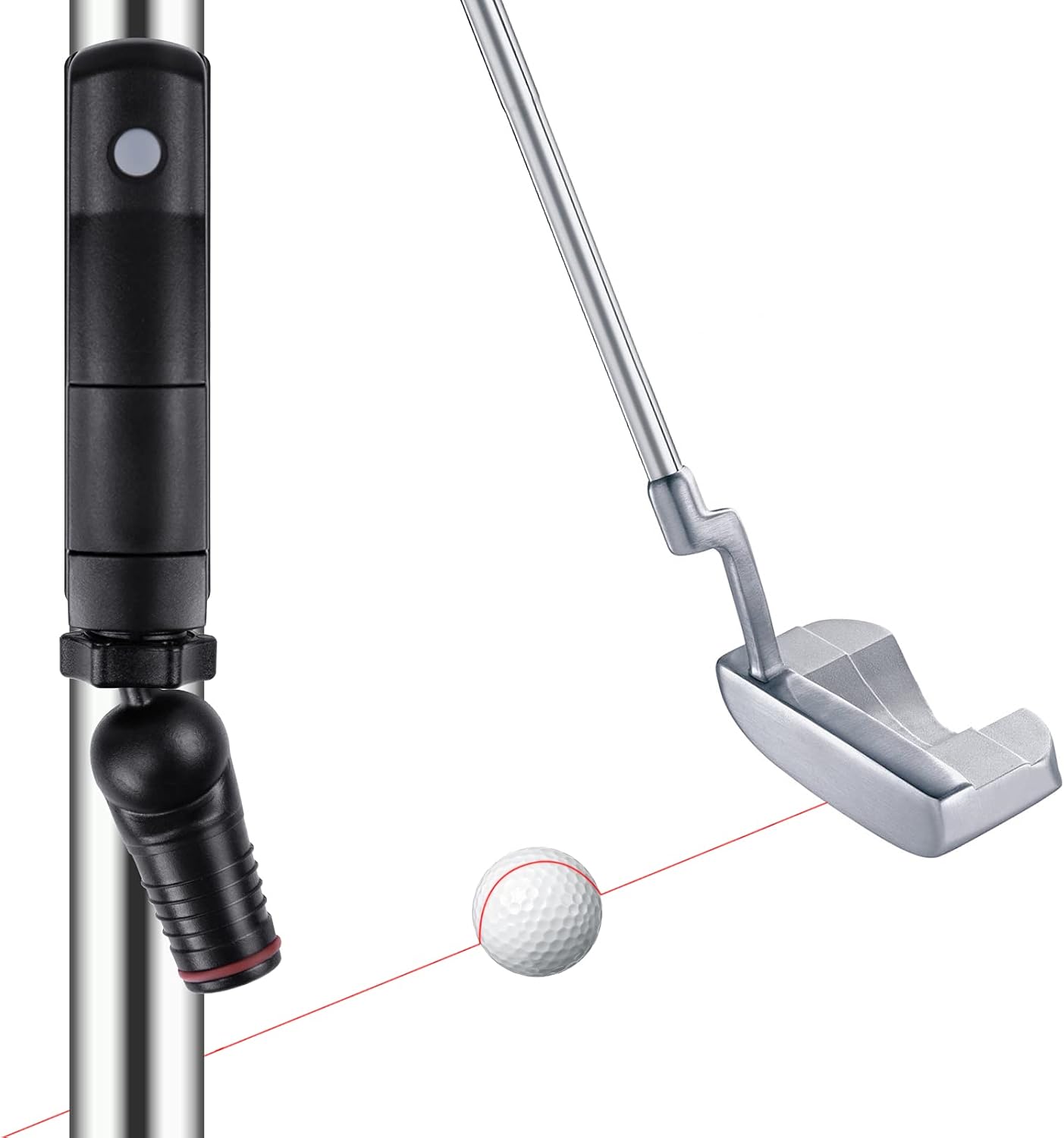 Golf Putter Laser Sight Pointer - Portable Putter Training Aim Corrector Improve Line Aids Tools and Trainer Practice Accessories : Sports & Outdoors