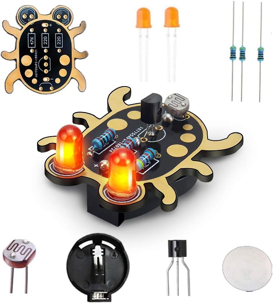 Weevil Eyes-Beginner Welding kit-2 Sets(Suitable for Student Experiments. Parent-Child Interaction. Handmade Gift)