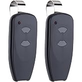 2 Replacement for Marantec M3-2312 Garage Door Opener Remote Control 315MHz | M4500, DC3700, Q7700 Synergy 260 and Synergy 370, 315MHz、2-Button Convenience、with visors clip