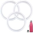 koodee 3 Pack Replacement Silicone Sealing Rings Gaskets for 17 oz Vacuum Insulated Water Bottle, BPA-Free