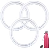 koodee 3 Pack Replacement Silicone Sealing Rings Gaskets for 17 oz Vacuum Insulated Water Bottle, BPA-Free