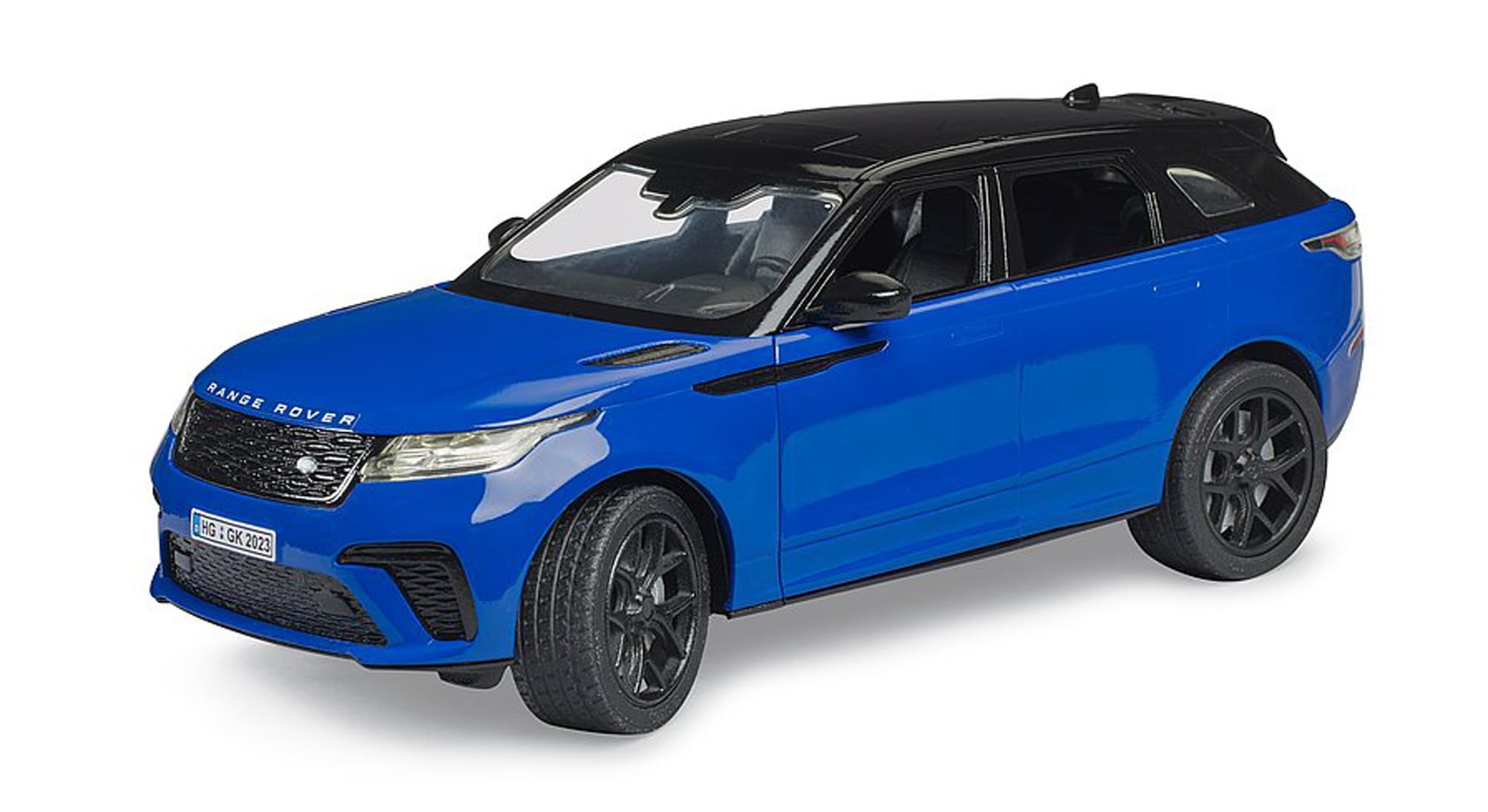 Bruder 02880 Range Rover Velar – 1:16 Scale Off-Road Vehicle Toy, Compatible with Bruder Figures & Accessories, Ages 3+, Blue