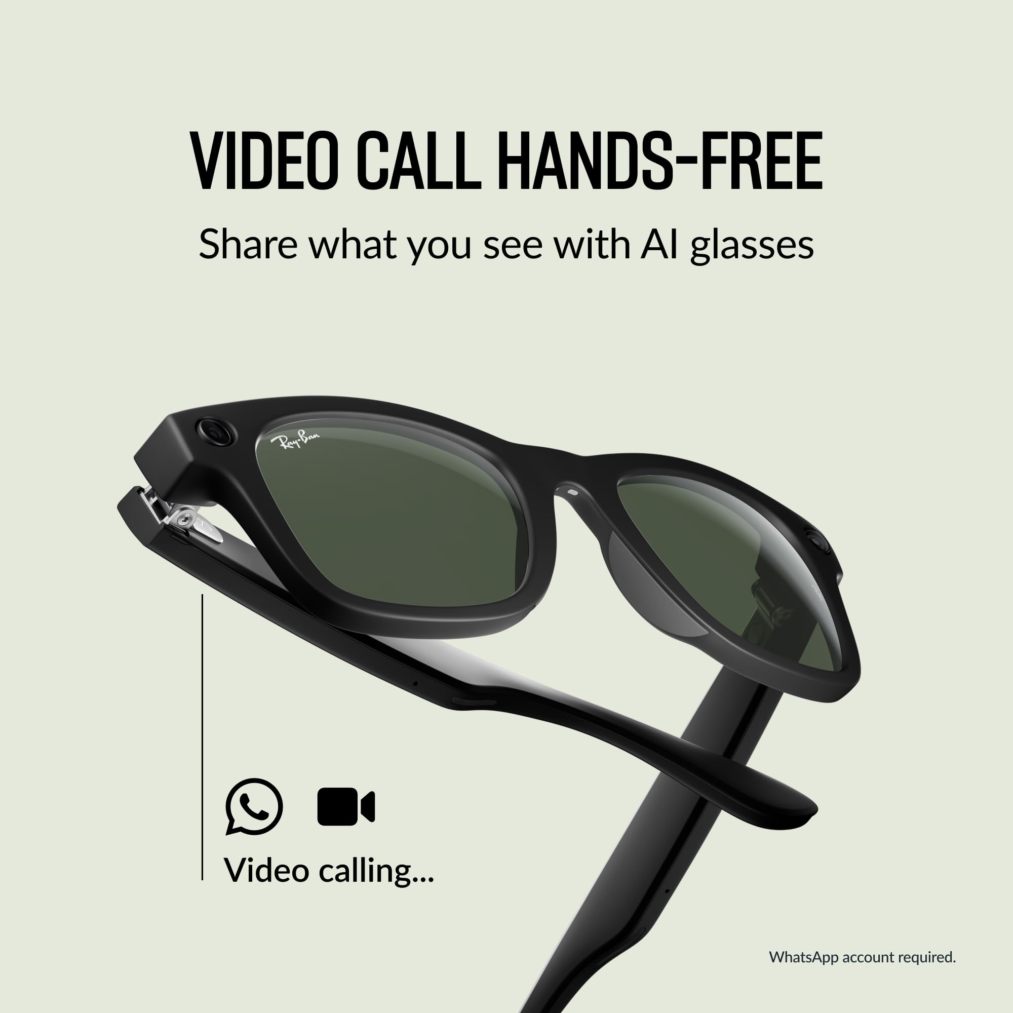 Meta Ray-Ban Meta Glasses, Wayfarer