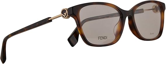 fendi clear glasses