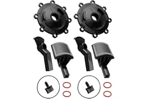 MQLPXI 2 and 3 Port Pool Valve Rebuild Kit Fits for Jandy 2 and 3 way 4715 4716 4717 4724 Valves, Fits for Gray Series Valves, Include Diverter Valve 4720 Cover 4606 Handle 7433, 2 PCS