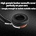 SIVGA Over Ear Headphones with in-Line Powerful Bass Music Wired Wooden Headset Soft Earmuffs for Smart Phone,Tablets,Desktop