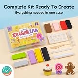 Purple Ladybug Eraser Lab DIY Clay Kit Food Themed Kids 4+ STEAM view 4