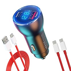 for One Plus Car Charger Super 100W 80W 65W Charge