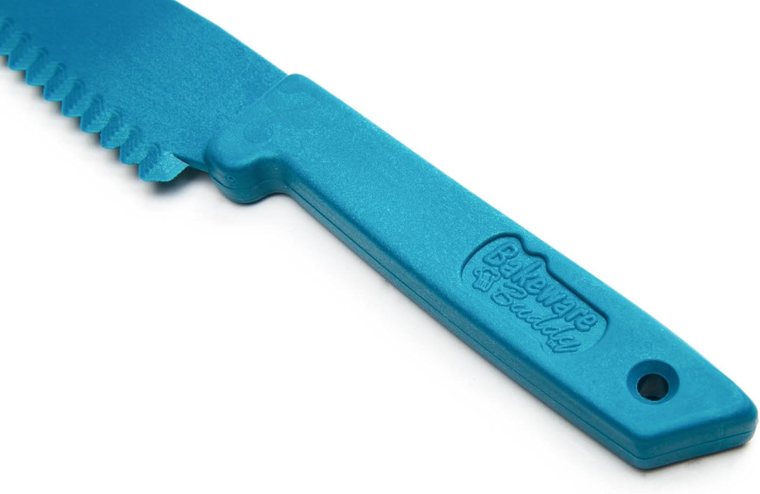 Fox Run Bakeware Buddy Knife, food grade safe plastic kitchen knife, 1 x 8 x 0.5, Blue, 4-Inch Blade: Cutlery Accessories: Kitchen & Dining