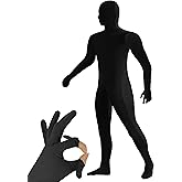 Dokiory Full Body Suit Costume Unisex Spandex Bodysuit Skin Suit Unitard Zentai Halloween Jumpsuit for Adult Men Women