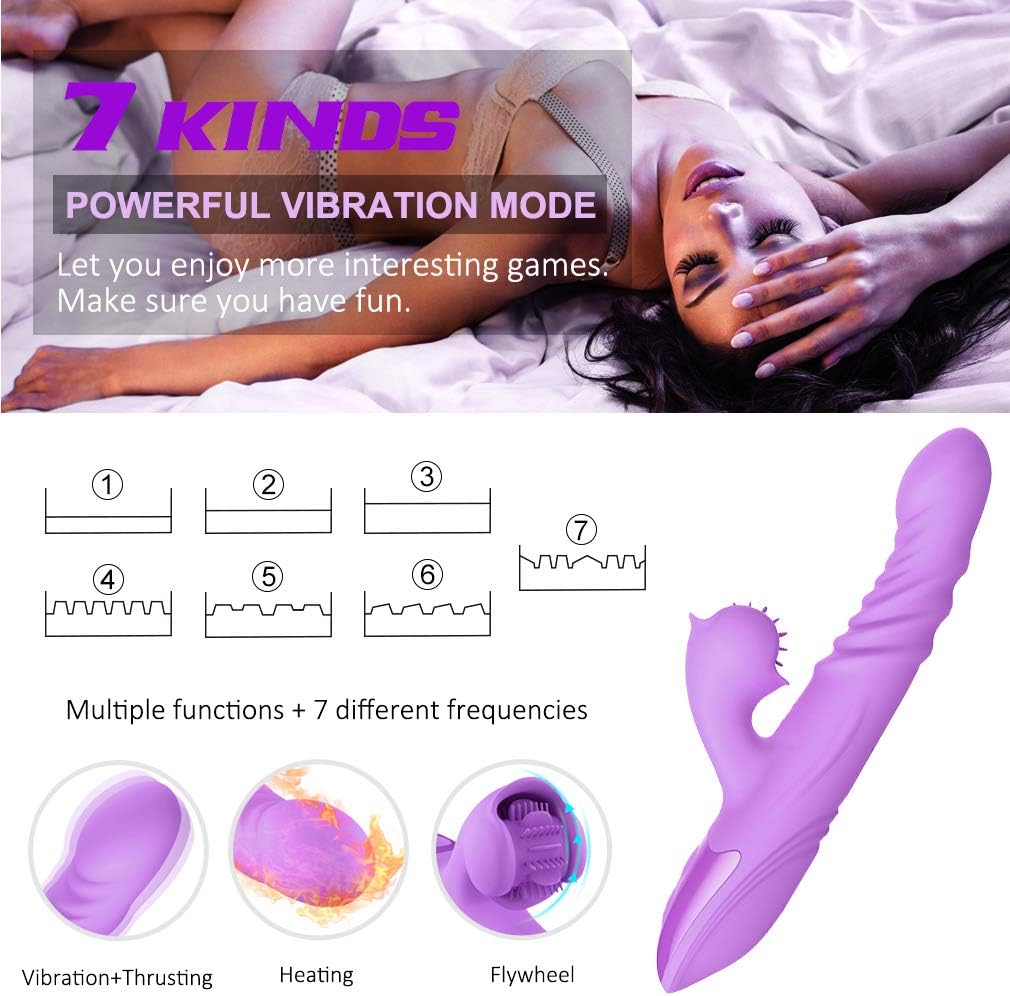 Six Toys for Women Thrùsting Pleasure Rabbit with Licking & Rotating Function Waterproof Vibrantor Masturbetion Toys for Women T-Shirt