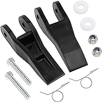 Werner Attic Ladder Strut Kit (36-80) - Replacement Support Brackets For Safer, Stabler Pull-Down Stairs