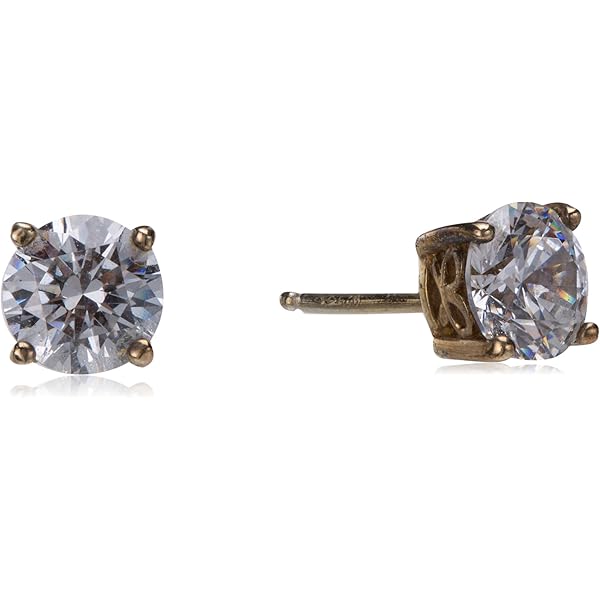 Amazon.com: Tory Burch Rope Logo Stud Earring 136618 Gold