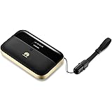 Huawei E5885Ls-93a 300 Mbps 4G LTE Mobile WiFi (4G LTE globally, including AT&T and T-Mobile, 25 hours work time) (Black)