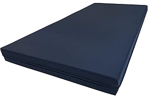 NORTH AMERICAN MATTRESS Everynight Deluxe Dual Sided Economical Medium-Firm Foam RV Bunk Mattress, 75" X 30" X 5"
