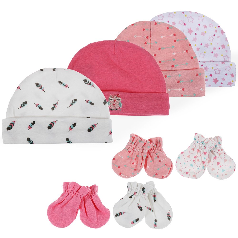 Cotton caps for baby Clearance