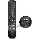 Universal for LG Smart TV OLED QNED UHD NanoCell Webos 4K 8K Magic Remote Control Replacement, 1 Year Warranty