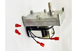 HITY MOTOR New Compatible Englander Auger Motor Replacement for Merkle Korff 4515UI-063 PU-047040, PH-CCW1 fits 25-PDV 25-PDVC 25-PI 25-PAF 25-PDVP 25-PDVT 55-SHP10