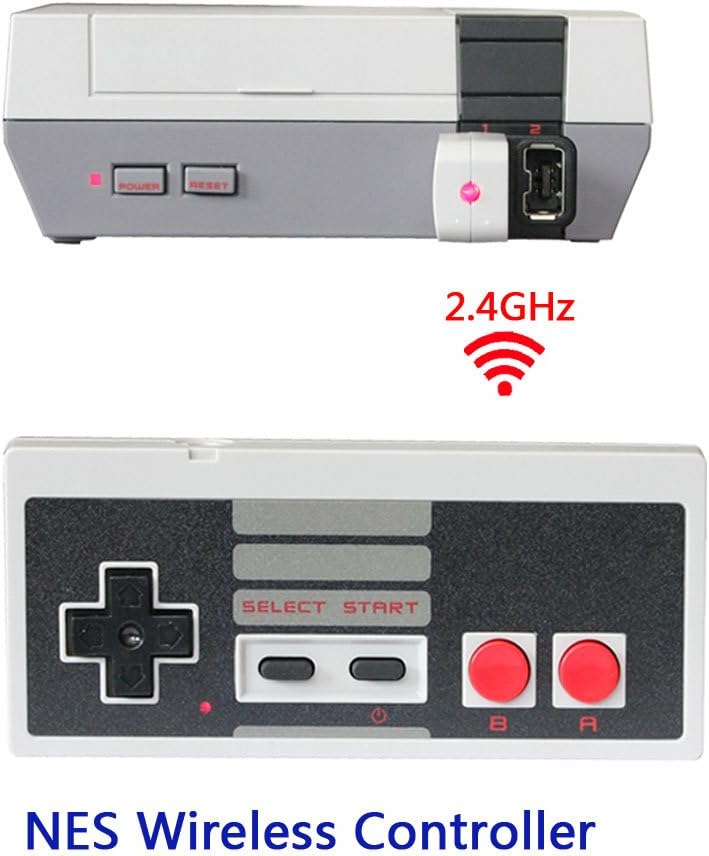 Wireless NES Mini Classic Controller,NES Wireless Gamepad For Nintendo Mini NES Classic Edition, Wireless Joypad & Gamepads Controller for Nintendo NES Mini Classic Edition Game System By HL Global