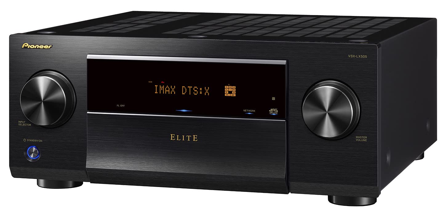 Pioneer Elite VSX-LX505 Receptor AV de red de 9.2 canales con Bluetooth (2021)