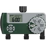 Orbit 58910 2-Outlet Programmable Hose Faucet Timer: Amazon.ca: Patio
