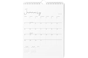 Calendar 2024 - Vertical 8.5x11 2024 Wall Calendar Runs Until June 2025 - Easy Planning with the 2024 Calendar - Aesthetic Wall Calendar 2024-2025 Monthly - Karto - Cursive